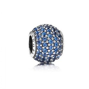 Pandora “Pavé Lights” blue sparkly charm